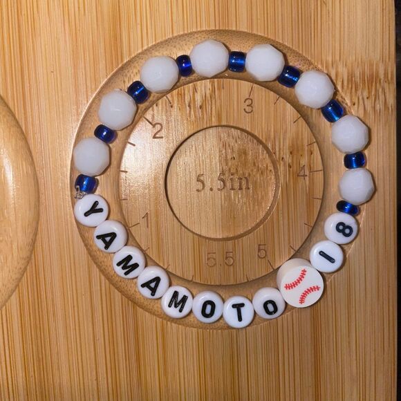 Dodgers Yoshibobu Yamamoto Bracelet - Picture 1 of 2
